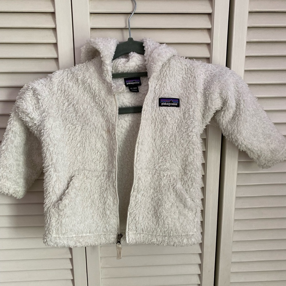 PATAGONIA Furry Friends Jacket Size 12-18mos